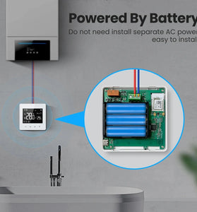 Tuya WiFi ZigBe Smart Thermostat Low Power Battery Water Gas Boiler Temperature Controller Work with Alexa Google Home
