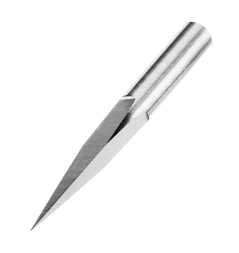 Drillpro 6mm Shank 0.1mm Tip 10/15/20/30/45/60 Degree Engraving Bit CNC Tool