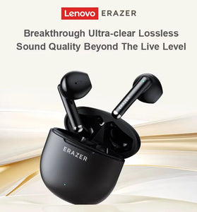 Lenovo Erazer XT97Pro TWS Earbuds Wireless bluetooth Earphone 13mm Speaker 360 Panoramic Surround Sound HD Calls 20H Playback Low Game Delay Semi-In-ear Sports Headphones