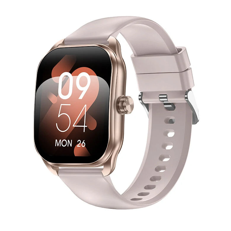 JX629 2.01inch 3D Curved Screen bluetooth Call Heart Rate Blood Pressure Blood Oxygen Monitor Sleep Monitoring Breathe Training Stress Tracking Multi-sport Modes Music Playback IP68 Waterproof Smart Watch