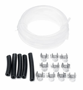 3mm 5M Fuel Pipe Line Hose Clip Kit Rubber+Metal For Eberspacher Heater Fuel Tank