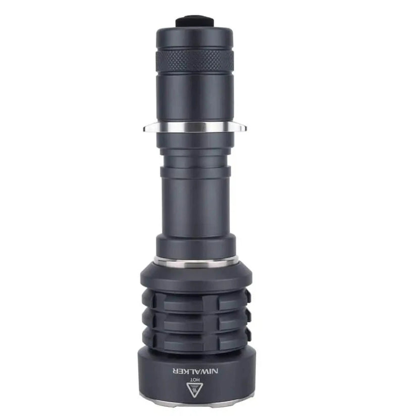 Niwalker N50T 2300LM 650M Thrower Tactical Flashlight Type-C 21700 Battery USB Rechargeable Powerful LED Torch Outdoor EDC Survical Tools