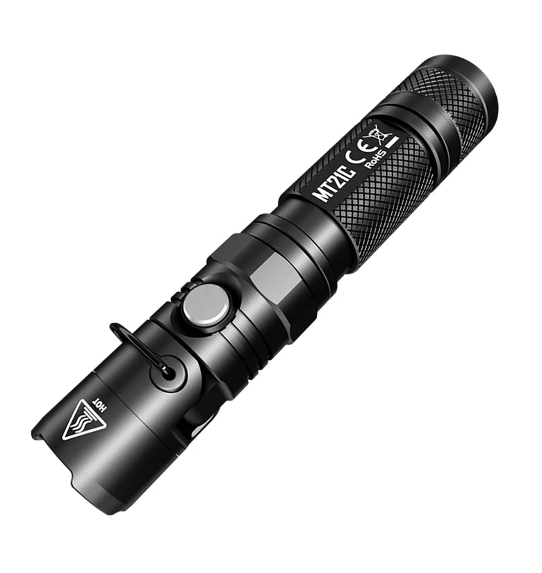 Nitecore MT21C XP-L HD V6 1000LM 8Modes 90 Adjustable Head Brightness LED Flashlight Camping Lamp