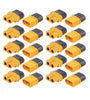 10 Pair XT60H Bullet Connector Plug Upgrated of XT60 Sheath Female & Male Gold Plated for RC Parts