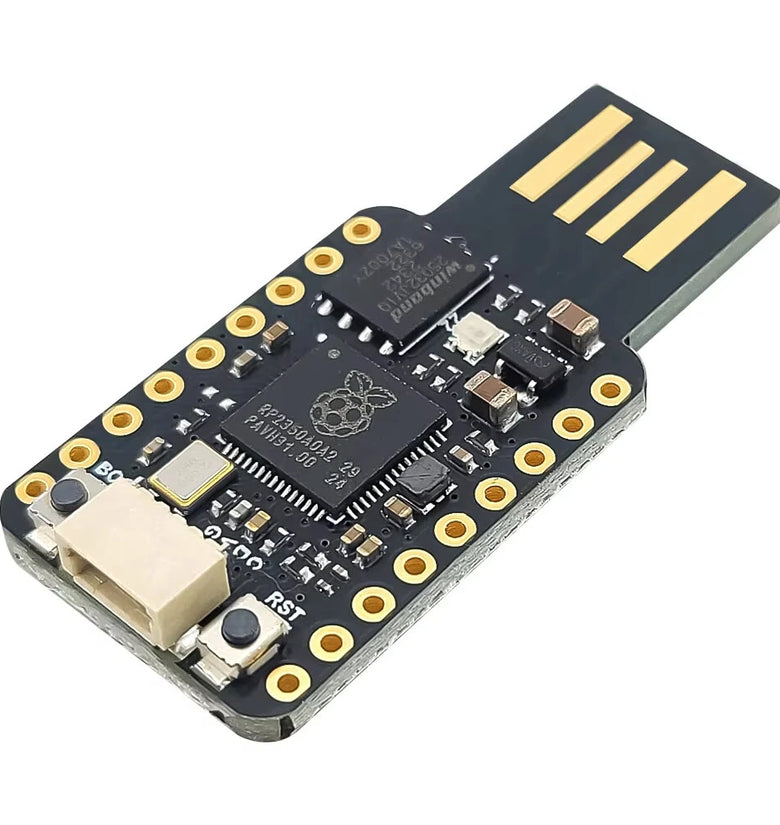 Raspberry Pi RP2350 RP2040 Mini Development Board USB Dual Core High-Performance Compatible USB Connector