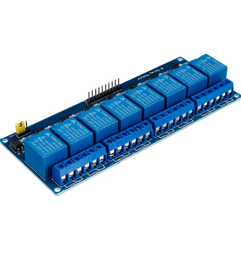 4Pcs 12V 8CH Channel Relay Module With Optocoupler For PIC AVR DSP ARM