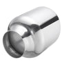 Universal Stainless Steel Exhaust Muffler Double Wall Round Slant