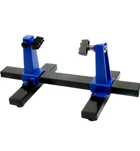 Adjustable PCB Holder with 360 Degree Rotation Durable Fireproof Ceramic and Metal Construction Max Width 20cm Ideal for Circuit Board Soldering