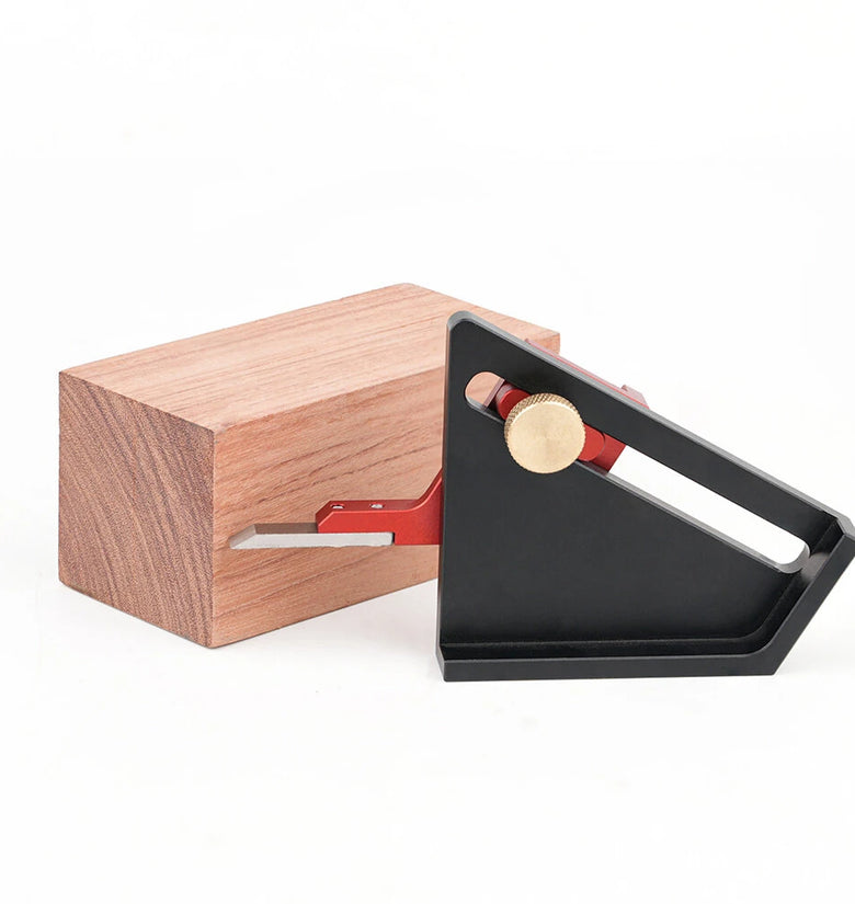 CNC Aluminum Alloy Marking Gauge MG0-000-0164 0-58mm High Precision Woodworking Tool Compact Lightweight Anodized Finish