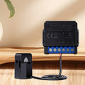 Tuya WiFi Energy Monitoring Meter with Real-Time Power Consumption Statistics User-Defined Power Settings Easy Installation for Intelligent Energy Management System