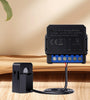 Tuya WiFi Energy Monitoring Meter with Real-Time Power Consumption Statistics User-Defined Power Settings Easy Installation for Intelligent Energy Management System