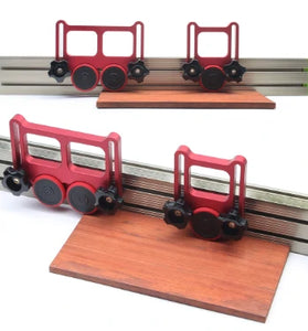 Feather Loc Board Saw Table Pressing Feeder Guider Anti Rebound Aluminum Table Saw Bearing Wheel Pressing Feeder