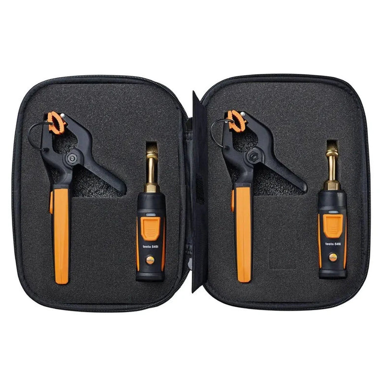 ForTesto 0563 0002 10 Smart Probes AC &Refrigeration Test Kit 2pcs 115i and 2 Pcs 549i Wireless Smart Bluetooth