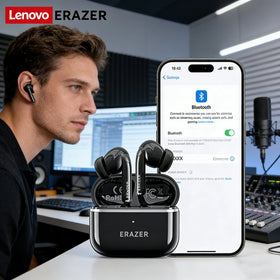 LENOVO ERAZER XT89PRO TWS Earbuds Wireless bluetooth V6.0 Earphone HiFi Stereo Sound Deep Bass ENC Call Noise Cancelling In-ear Sports Headphones