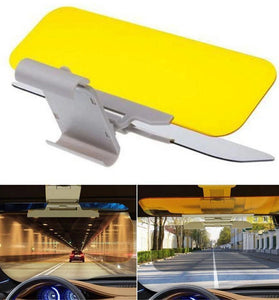 2 In 1 Car Sun Visor HD Goggles Car Day And Night Anti-Ultraviolet Anti-Glare Sunshade Sunshade Rotatable Transparent Driving Mirror