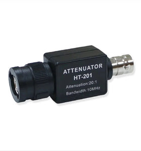 HT30A HT201 HT307 Oscilloscope Accessories Set Automotive Test Probe Kit 20:1 Attenuator BNC to Banana Cable Electrical Diagnostics 10MHz Bandwidth