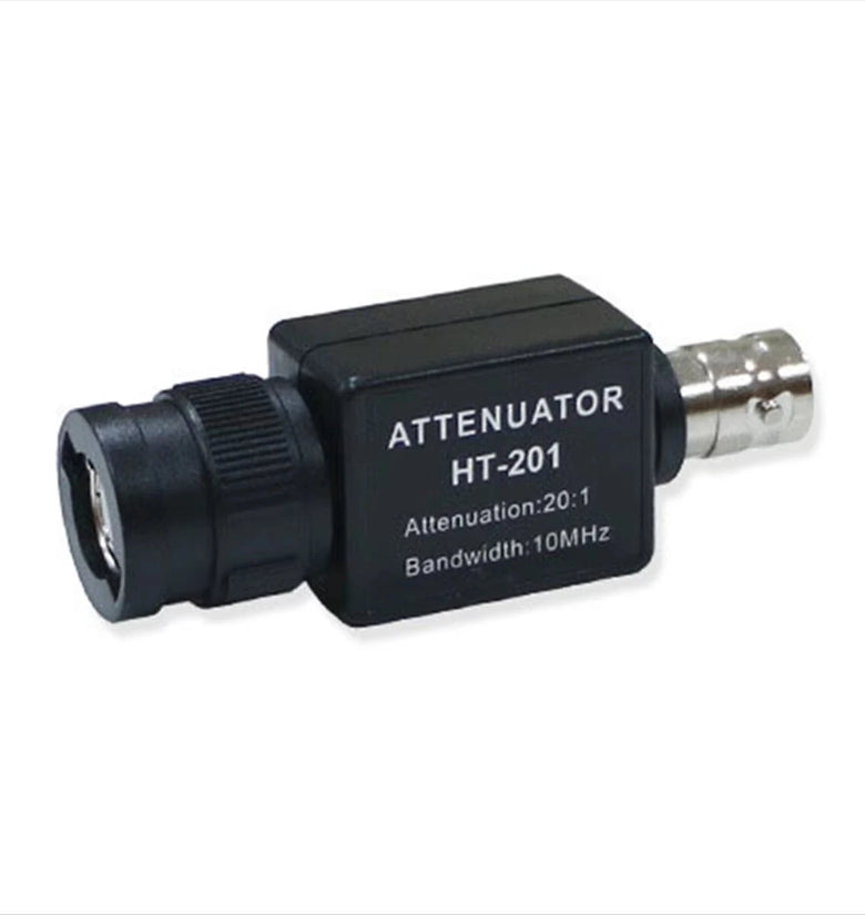 HT30A HT201 HT307 Oscilloscope Accessories Set Automotive Test Probe Kit 20:1 Attenuator BNC to Banana Cable Electrical Diagnostics 10MHz Bandwidth