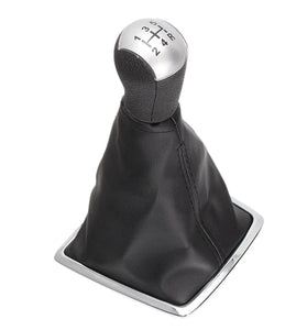 5 Speed Gear Shift Knob Stick Lever Gear Shift Cover For Ford Focus MK II 05-08