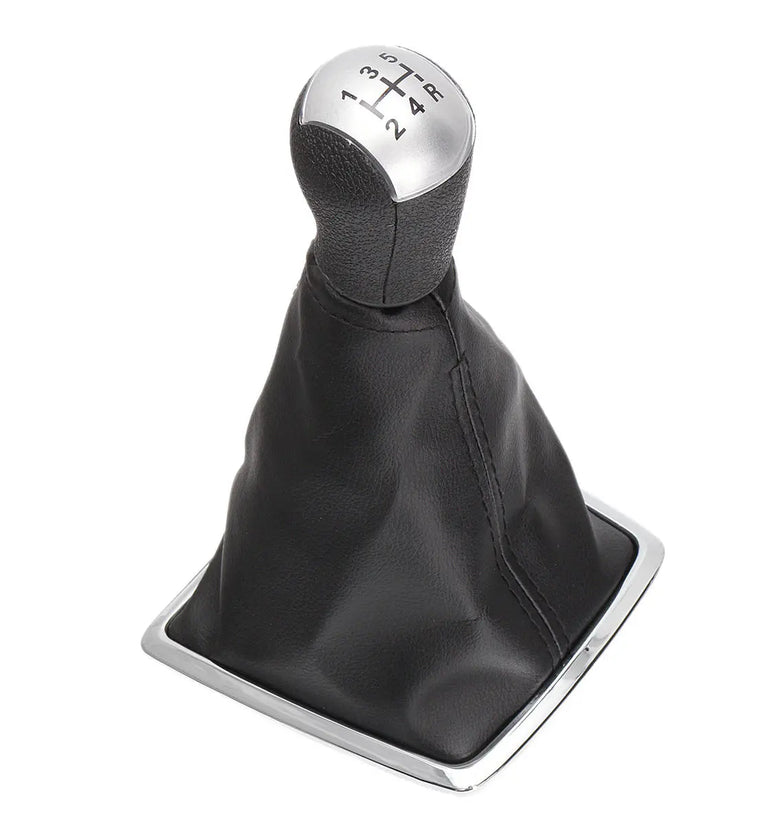 5 Speed Gear Shift Knob Stick Lever Gear Shift Cover For Ford Focus MK II 05-08