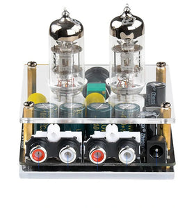 HiFi Tube Preamp 6A2 Tube Preamplifier Amplifiers Upgraded Bile Buffer Auido Amp Speaker Sound Amplifier for Home Theater