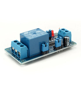 12V Power On Delay Relay Module Delay Circuit Module NE555 Chip