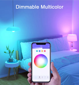 Gosund WB6 E14 Smart Bulb 450LM RGB+CW Smart Light APP Control Voice Control With Alexa Google Home
