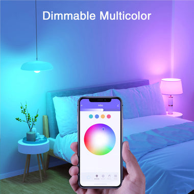 Gosund WB6 E14 Smart Bulb 450LM RGB+CW Smart Light APP Control Voice Control With Alexa Google Home