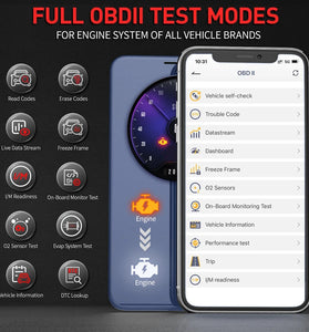 ANCEL BD500 Full System Scanner Code Reader Data Stream Reset Maintenance for Volkswagen for VW for Audi