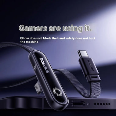 Baseus MVP Series 3 20W Type-C to iP Cable Fast Charging Data Transmission Copper Core Line 1M/2M Long for iPhone 14 14 Pro 13 12 Pro Max