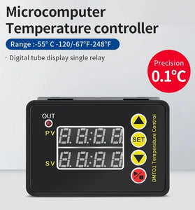 ZFX-G3051 Digital Temperature Controller Microcomputer Thermostat Heating Cooling Control Refrigeration NTC Sensor AC110-220V