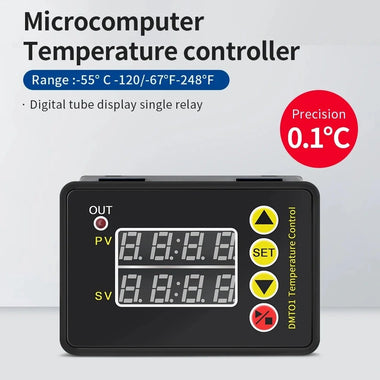 ZFX-G3051 Digital Temperature Controller Microcomputer Thermostat Heating Cooling Control Refrigeration NTC Sensor AC110-220V