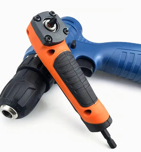 Multifunctional Electric Corner Screwdriver 90 Degree Right Angle High Torque Adjustable Magnetic Bit Holder Ergonomic Handle Compatibility for Lithium Drills