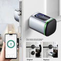 Tuya BLE Smart Electronic Door Lock DIY Cylinder Core Fingerprint APP Keys IC Card Unlock for Home Hotels Security Silver Color