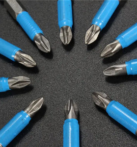10pcs 50mm PH2 Screwdriver Bit Set Anti Slip Electric Magnetic Screwdriver