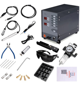 AC 110V/220V Stainless Steel Spot welding Machine Automatic Numerical Control Pulse Argon Arc Welder Jewelry Spot Welder