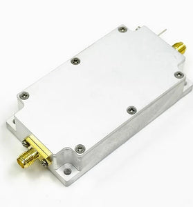 1.2-1.6GHz RF Power Amplifier Module 12W Output 40dB Gain SMA Connector High-Frequency Amplifier Board for Wireless Communication Applications
