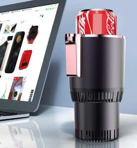 Car Smart Heating Cooling Cup Car Home Dual-Purpose Digital Display Fast Cooling Cup Car Iced Smart Cooling Fast Cooling Cup Car Cooling Cup