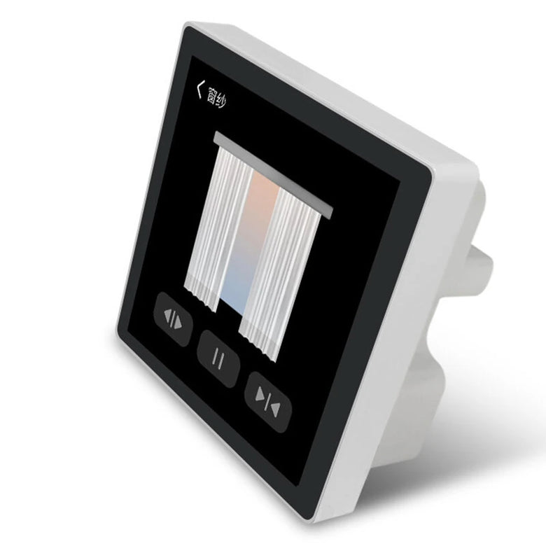 Tuya Smart Home Multiple Zigbee3.0 Control Panel 4-inch LCD Touch Screen 3 Gang Smart Switch APP Remote Control Zigbe Gateway Required