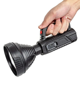 A08 Long Shoot Strong OSL Spotlight with 18650 Li-ion Battery USB Rechargeable&Power Display LED Handheld Flashlight Home Tools