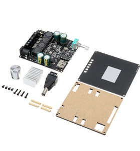 XY-C100H HIFI 2x100W TPA3116D2 AUX+ bluetooth 5.0 HIFI Digital Power Stereo Amplifier Board APP Control AMP Amplificador Home Theater