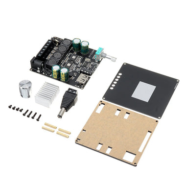 XY-C100H HIFI 2x100W TPA3116D2 AUX+ bluetooth 5.0 HIFI Digital Power Stereo Amplifier Board APP Control AMP Amplificador Home Theater