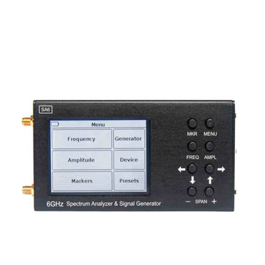 2025.4 SA6 6GHz Handheld Portable Spectrum Analyzer Signal Generator WiFi 2G 4G LTE CDMA GSM GPRS BDS With N/SMA-KJ