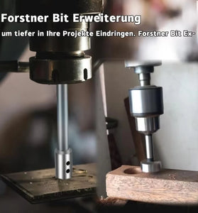 9.7/10.5mm Drill Bit Extension Stainless Steel 169mm 178mm 254mm Wood Turners Deep Hole Milling Secure Attachment