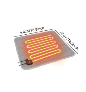 5V USB Heated Seat Cushion for Winter Use Office Chair Outdoor Car Portable Electric Heating Pads