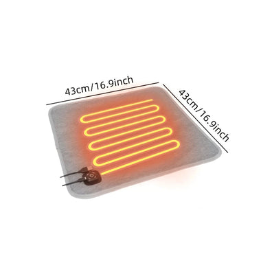 5V USB Heated Seat Cushion for Winter Use Office Chair Outdoor Car Portable Electric Heating Pads