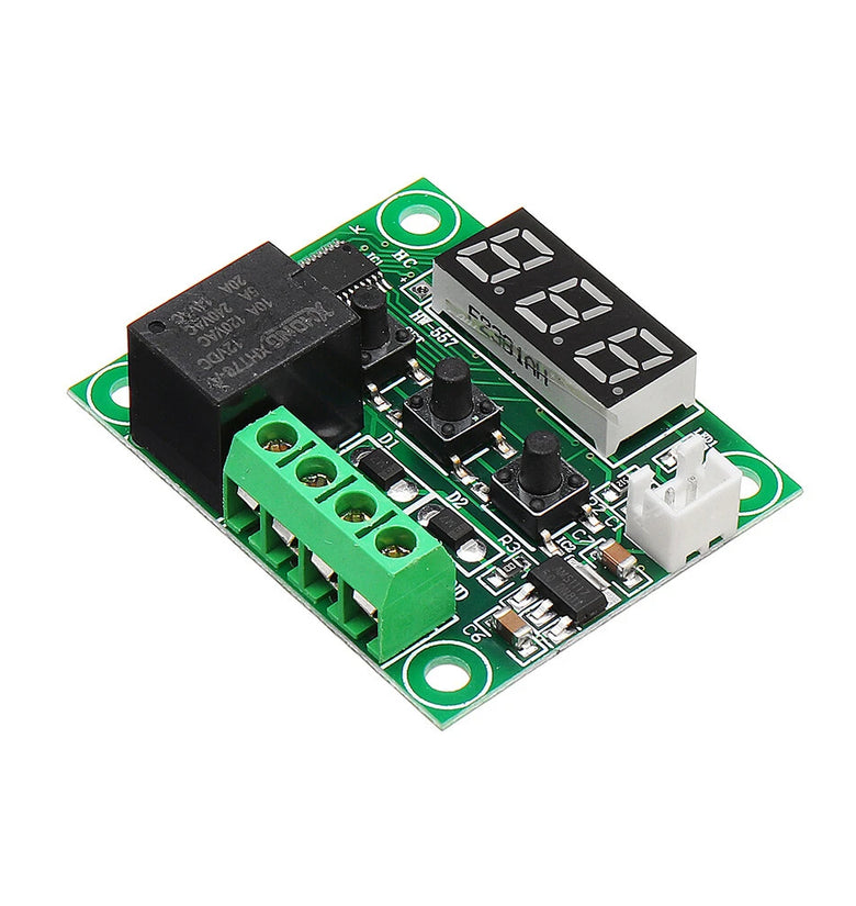 2pcs W1209 DC 12V -50 to +110 Temperature Sensor Control Switch Thermostat Thermometer Geekcreit for Arduino - products that work with official for Arduino boards