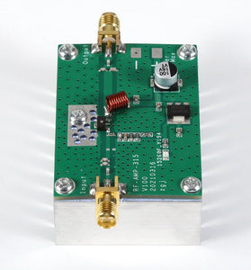 AISANRAY 315MHz 8W High Frequency Power Amplifier Module 300-330MHz 8V 50 Ohm SMA-k Connectors High Efficiency for Long-Range Control