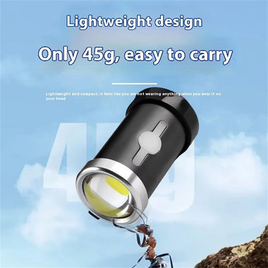 Ultra Mini Flashlight Auto Repair Strong Light Lamp Small Portable Pen Light, Magnetic Suction Maintenance COB Lighting Lamp