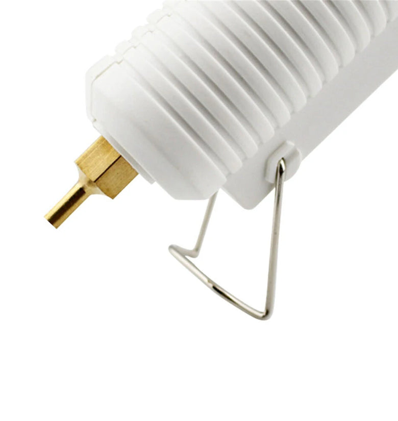 120W EU Plug Hot Glue Gun Hot Melt Glue Gun Kit Adjustable Temperature Professional Heavy Duty Hot Glue Gun for Home Quick Repairs DIY Small Projects Arts and Crafts