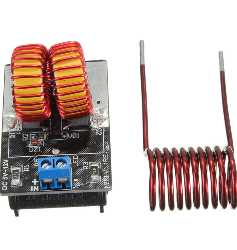 3Pcs Geekcreit 5V -12V ZVS Induction Heating Power Supply Module With Coil